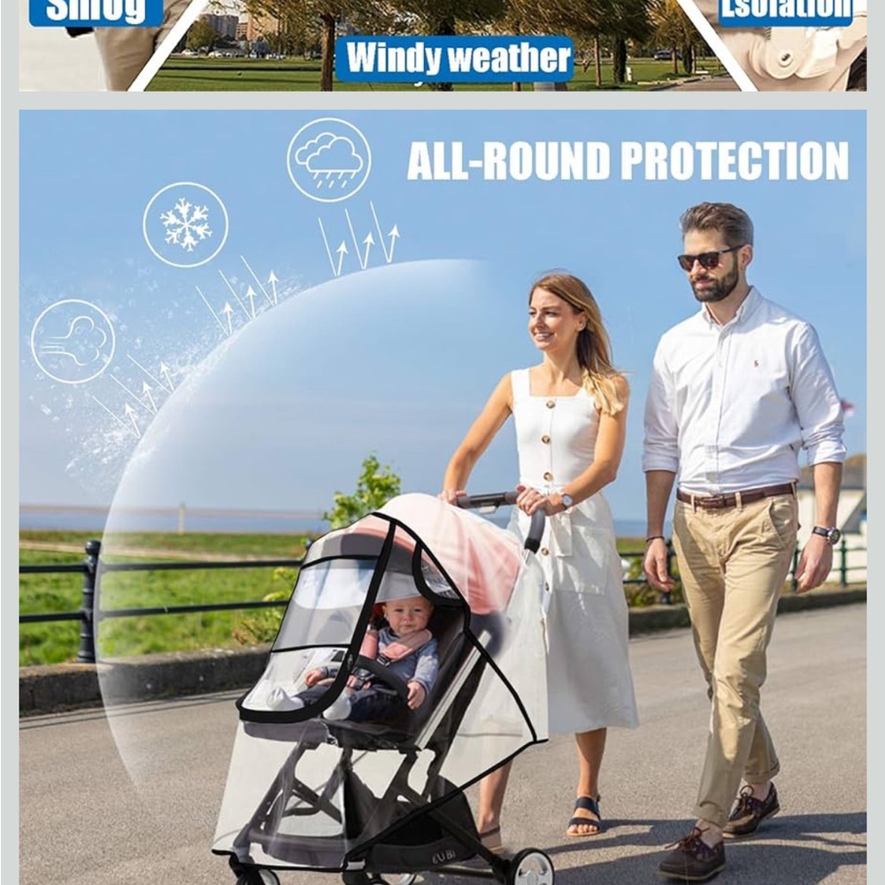 Stroller cover open box new